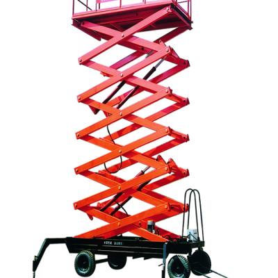 China Hotels Battery Powered Scissor Lift High Altitude Platform For Sale for sale