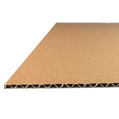 China Recyclable Black Corrugated Cardboard AA Corrugated Cardboard Sheets B Groove Corrugated Sheet for sale