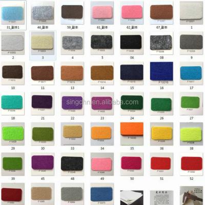 China Wholesale 1 To 4mm Thickness Woven Fabric Color Anti - Pull Polyester Non Pull Felt Roll Fabric for sale