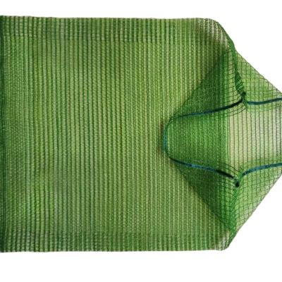 China BIODEGRADABLE vegetable net hot sale pe raschel mesh bag net mesh fruit packaging bags pouch for potatoes for sale