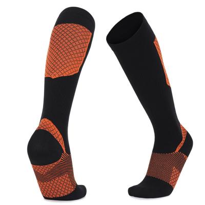 China Breathable Wholesale Wear-Resistant outdoor Running Socks Play Football skid resistance The calf socks sports for sale