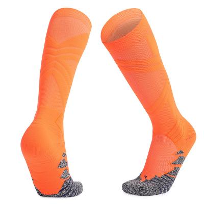 China Breathable Hot Sale Towel Bottom Running Socks Outdoor beautiful leg compression socks Marathon for sale