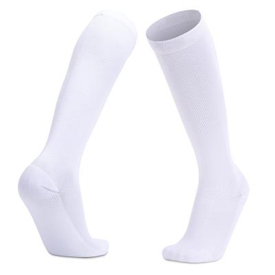 China Breathable Wholesale Aerobics Compression Socks Outdoor Riding Fitness Compression Socks Marathon Running Socks for sale