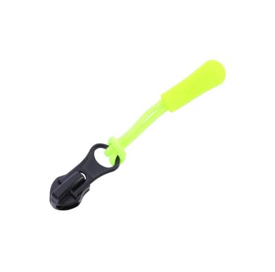 China Fashion Customized 2D Silicone 3D Zipper Puller Nickel Free Rubber Head PVC Custom Zipper Puller Slider for sale