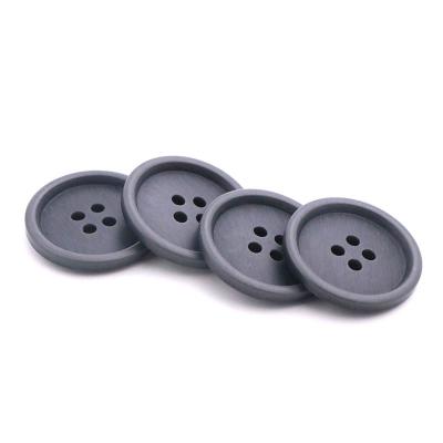 China 15mm-23mm Durable 4 Hole Dust Coat Buttons Suit Custom Buttons Plastic Resin Buttons for sale