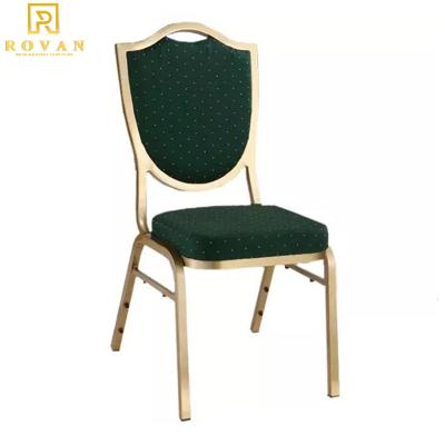 China Wholesale Banquet Chair Beautiful Hotel Metal Banquet Fancy Dining Chairs For Church Wedding Used Event for sale