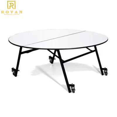 China Wholesale PANEL good quality dining table PVC kids table with wheel used wedding events for sale