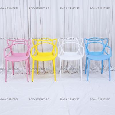 China New Design Wholesale Modern Cheaper Colorful PP Resin Kids Plastic Party Chairs For Party Used for sale