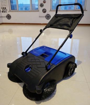 China NEW Hot Sale Multifunctional Floor Sweeper Hotels Double Brush Floor Cleaning Sweeper for sale