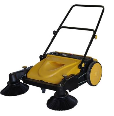 China Outdoor And Indoor Hand Push Walk Behind Floor Sweeper for sale