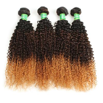 China Superior Quality Strong Weft 8a Grade  Virgin Hair Ombre Color Brazilian Hair Weft for sale