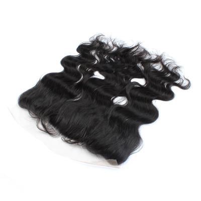 China 13*4 Brazilian Human Hair Body Wave  Lace Frontal  ear to ear   8A Grade for sale