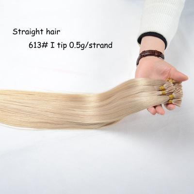 China 100 Percent Pure Virgin flat tip european virgin remy hair extensions for sale