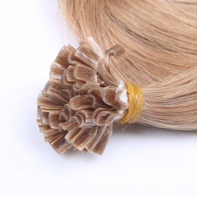 China U tip India/Chinese hair human straight wave hair extension for sale