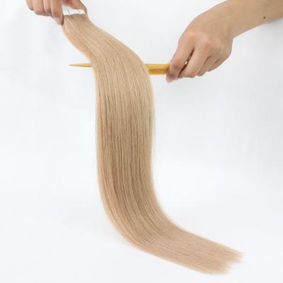 China 20 inches Silky Straight Double Drawn Brazilian Virgin Hair Tape in Hair Extension for sale