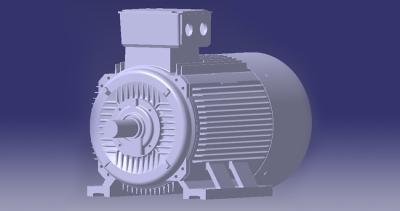 China High Efficiency Permanent Magnet Synchronous Motor 450KW Rated Power for sale