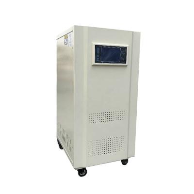 China SVC Single Phase Servo Motor Contro 15KVA /12 KW Automatic Voltage Stabilizer / Regulator for sale