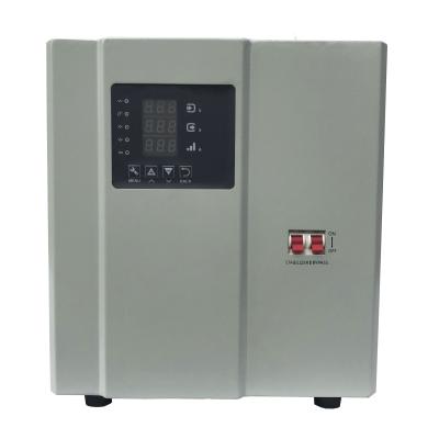 China SVC Good Quality Low Goter Power Cost AC Brush Servo Motor 5KW Voltage Stabilizer AVR Voting Regulator for sale