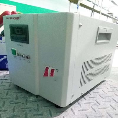 China SVC Single Phase 5kva 220v 230V 240V 50HZ 60HZ Automatic AC Voltage Stabilizer for Brushed for sale