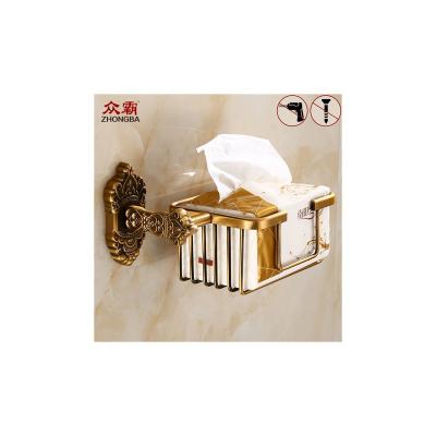 China Behind The Doors/On Walls Quality Antique Toilet Paper Towel Basket Black Paper Holder Without Bathroom Perfect Colorful Punching for sale