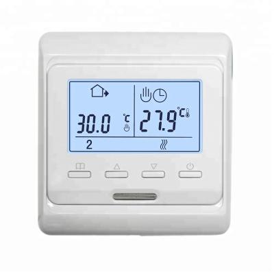 China Modern digital display programmable thermostat for sale