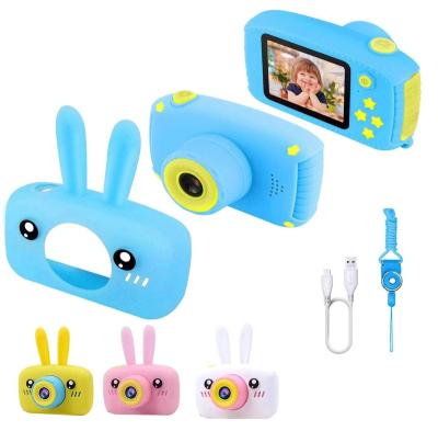 China Mini Children Camera 2021 Gifts Popular Cartoon Toy Small Kids Fun Kids Camera HD 1080p 4K Visual Digital Camera Kids Camera For Kids for sale