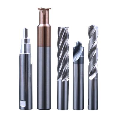 China Carbide Pcd CNC Machine Wood Tungsten Solid Carbide Tool Milling Cutter For Stainless for sale