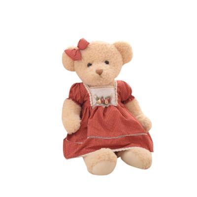 China Kids Gift/Promotion Valentine's Day Gift White/Promotional Customized Soft Pink Teddy Bear Plush Toy for sale