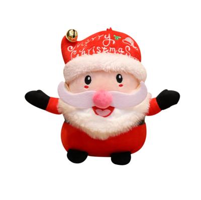 China Kids Gift / Promotion Diy Crafts 2020new Design Custom High Quality Christmas Santa Claus Moose Plush Toys for sale