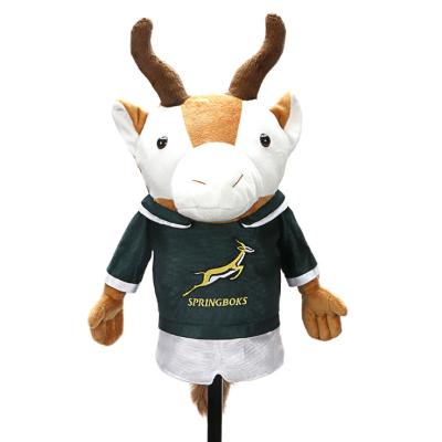 China New Golf Plush Iron Club Head Cover Stuffed Animal Headcovers for sale