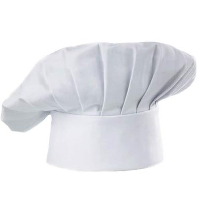 China Minimalist Disposable Paper Chef Hat White Kitchen Cooking Chef Hat for Restaurants School Catering Party for sale