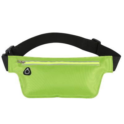 China Waterproof Wide Women Fanny Pack Water Proof Pouch Fashionable Running Waist Belt Bag for sale