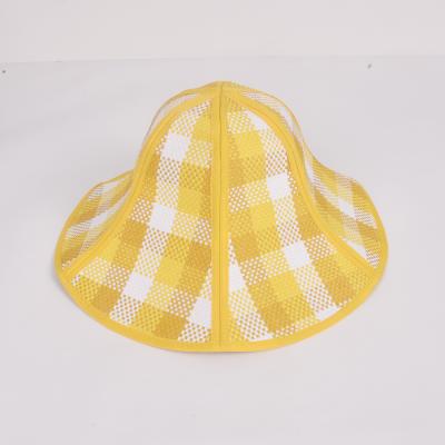 China 2021 New Character Design Fashion Summer Holiday Straw Hats Paper Braid High Quality Simple Straw Bucket Hat for sale