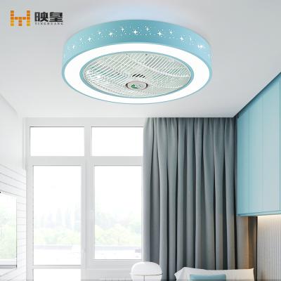 China Smart Control Super Silent Remote 50/60cm Diameter Kids Room Bedroom Ceiling Fan With LED Light for sale