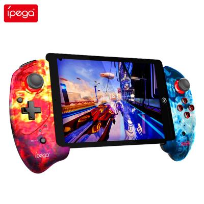 China Touch Buttons IPEGA Expansion Wireless Game Controller - New Design Colorful Flame suitable for Android and IOS game controller trigger gamepad for sale