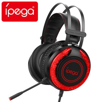 China Durable Colorful IPEGA-LED Gaming Headset Compatible with NS, N-SL, P4, PC, Xb Phone/mobile/tablet/PC High Quality Stereo for sale