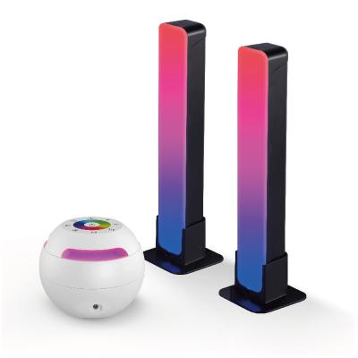 China 2022 dc rgbic gaming speakers LOA choi colorful LED show gaming light newcomer rgbic with light led ambient light bars for sale