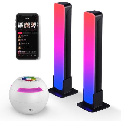 China 2022 novedades 2022 colorful LED light show game speakers LOA tinh choi vi keo tinh gaming decor rgbic with RGB smart light bars for sale