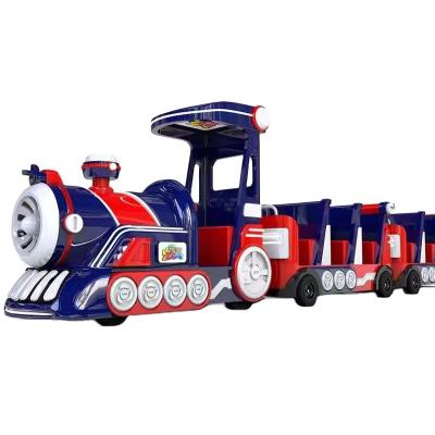 China Manufacturer Choo Choo Train A amusement park steel ride high quality direct children for sale