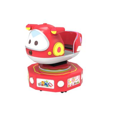 China Metal amusement park kiddie rides shopping mall train car coin operated electric rides for kids for sale