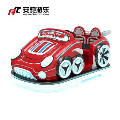 China Metal Battery Electric Toy Car Amusement Park Plaza Child Light Led Bumper Cars for sale