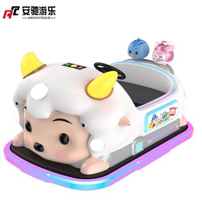 China 6~8h (Fully Be Charged Electric Square Car Children's Square Car Plaza Car Double Seat Originally Produced In China Single Color System for sale