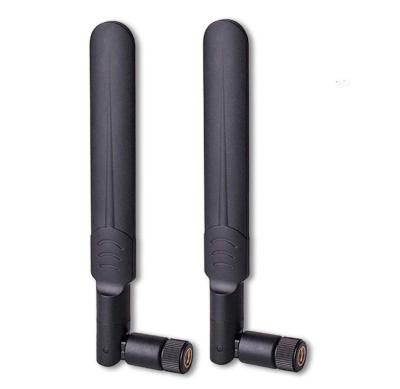 China 2.4g/5.8g 8dbi WiFi Antenna Router Feather S Glue Stick SMA Dual Band Omnidirectional High Gain Wireless Foldable Antenna 160*18mm for sale