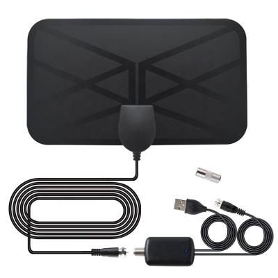 China 4K 1080p Indoor Signal Booster 50-80 Mile Range Digital TV Antenna 210*120*0.6mm for sale