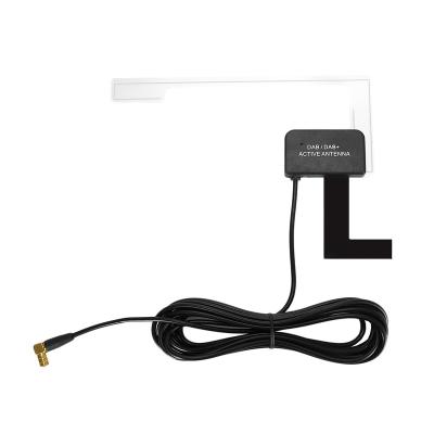 China High quality universal mount with SMB plug connectorcar digital dab radio antenna 11.5*2.1cm/4.53*0.83inches for sale