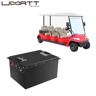 China Golf Carts ODCB521 Hot Selling Wholesale 51.2V 105Ah LiFePO4 48V 105Ah Lithium Ion Battery Pack For Electric Golf Cart for sale