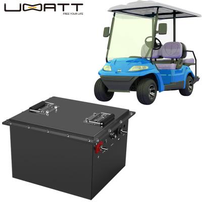 China Golf Carts Most Popular 38.4V 80Ah LiFePO4 OCQB519 Lithium Iron Phosphate Batteries Pack For Electric Golf Carts 36V 80Ah for sale