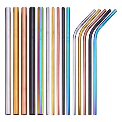 China 304 Viable Stainless Steel Straw Retractable Set Amazon Mayoreo Popote De Acero Inoxidable for sale