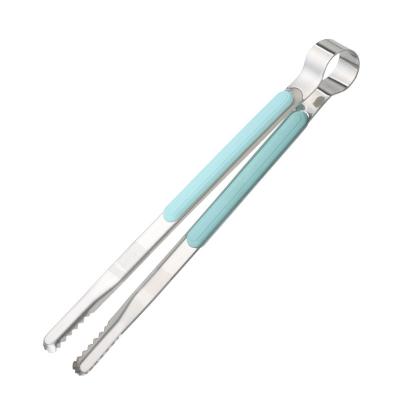 China Sustainable BBQ Tool Kitchen Food Tongs Metal Clip Stainless Steel Clamp Stainless Steel Food BBQ Tools BBQ Clips for sale