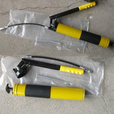 China Yellow Steel tube and Aluminum head Grease Gun 600cc for sale